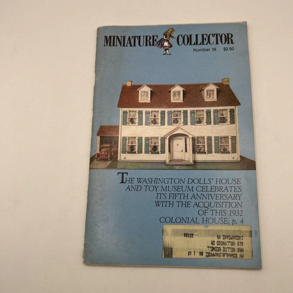 Miniature Collector Magazine Lot Issues 5–15, 17-22, 36 | Vintage Dollhouse Mini